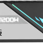 Asus Rog Thor 1200W Platinum II ATX Power Supply Unit, 80Plus Platinum Efficiency, ARGB Aura Sync, 100-240Vac AC Input Range, 1200W Total Output.