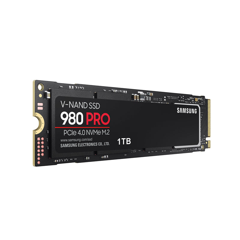 SAMSUNG 980 PRO SSD 1TB PCIe 4.0 NVMe Gen 4 Gaming M.2 Internal Solid State Drive Memory Card , 7000MB/s Maximum Speed, Thermal Control MZ-V8P1T0B/AM-GC