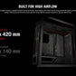 ASUS HYPERION GR701 FULL TOWER E-ATX GAMING CASE, 9 EXPANSION SLOTS, TEMPERED GLASS, UP TO 420MM RADIATOR SUPPORT, 3X 140 MM FANS (FRONT), ARGB AURA SYNC, BLACK | 90DC00F0-B39000