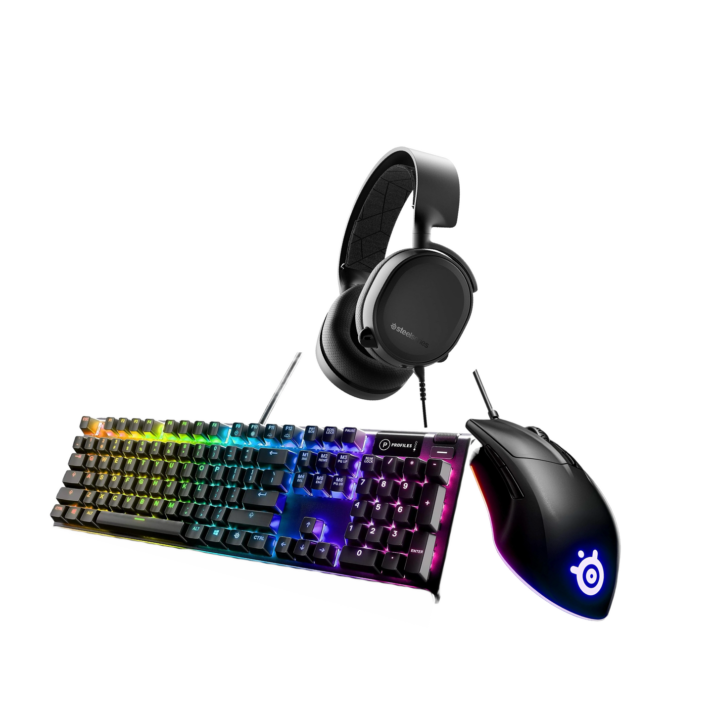 Steel series mouse,keyboard And headset bunle OFFER