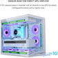 Lian Li O11D MINI V2 Compact ATX Mid-Tower Airflow Computer Case - White - G99.O11DMIV2W.WH.00