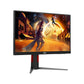 AOC 24G4 - 24 Inch IPS FullHD 180Hz, 1ms, HDR10 Gaming Monitor HDMI 2.0, DisplayPort Height Adjustable Stand, Black & Red - 24G4