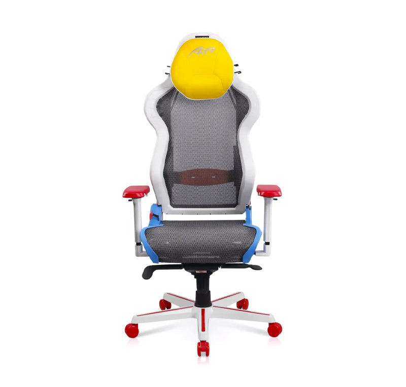 Dxracer Air-The Most Breathable Mesh Gaming Chair-Yellow, Red & Blue