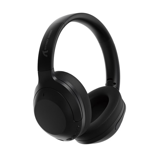 ATTACK SHARK G300 ANC Wireless Headphones, Active Noise Cancelling, Foldable Ultra-Light Design, 40mm Neodymium Drivers, & Dual-Mode Connectivity, Black Games Corner 