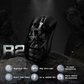 ATTACK SHARK R2 Magnesium Alloy Wireless Gaming Mouse, 45g Superlight, 8K Polling, (Not Include the Charging Dock), PAW3950 Flagship Sensor, & 42,000 DPI, Iridescent, Black