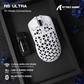 ATTACK SHARK R5 Ultra Carbon Fiber Wireless Gaming Mouse, 39g World-Class Superlight, 8K Polling, 42,000 DPI PAW3950MAX Sensor, White