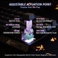ATTACK SHARK X68 HE Magnetic Switch Gaming Keyboard, 66 Keys Compact Layout, 8000Hz Polling Rate, 0.01mm Rapid Trigger, Tri-Mode RGB, Black | X68 HE