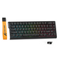 ATTACK SHARK X68 PRO HE Wireless Magnetic Gaming Keyboard, 60% Ultra-Compact Tri-Mode, 8KHz Polling, & 0.01mm Rapid Trigger, Black Contour Line