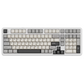 ATTACK SHARK X98 Wireless Mechanical Keyboard – 102-Key Full-Size Layout, Gasket-Mount, Tri-mode, Pre-Lubed Strawberry Switches, White