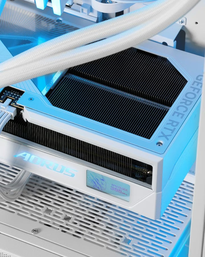 Creator & Gaming PC, Intel Core Ultra 9 285K, AORUS Stealth ICE RTX 5090 32GB, 64GB DDR5, 2TB Gen5 SSD, Lian Li Edge 1200W White