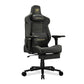 COUGAR Armor EVO M Gaming Chair with Breathable Premium PVC Leather, 5D Adjustable Armrests, Retractable Footrest, Lumbar Cushion, Magnetic Neck Pillow Foam,Gold