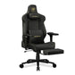 COUGAR Armor EVO M Gaming Chair with Breathable Premium PVC Leather, 5D Adjustable Armrests, Retractable Footrest, Lumbar Cushion, Magnetic Neck Pillow Foam,Gold