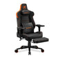 COUGAR Armor EVO M Gaming Chair with Breathable Premium PVC Leather, 5D Adjustable Armrests, Retractable Footrest, Lumbar Cushion, Magnetic Neck Pillow Foam,Orange