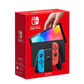 Nintendo Switch – OLED Model w/ Neon Red & Neon Blue Joy-Con