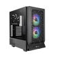 Thermaltake Ceres 330 TG ARGB Mid Tower Chassis, 2x Pre-Installed CT140 aRGB Fans & 1x CT140 Fan, 4mm Tempered Glass Panel, Up to 360mm Radiator & 7 Fans, Removable Filters, Black-GC