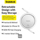 Baseus Free2Draw 100W USB-C Cable - 1m - Moon White, P10364500211-00