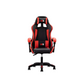 WB Gaming Chair With Arm Rest Faux Leather Black/Red