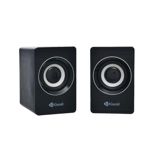 Kisonli A707 Mini Speaker Usb - Black