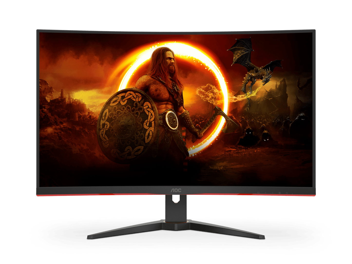 AOC C32G2ZE2 32″ 32inch VA FHD 250Hz 0.5ms Curved Gaming Monitor