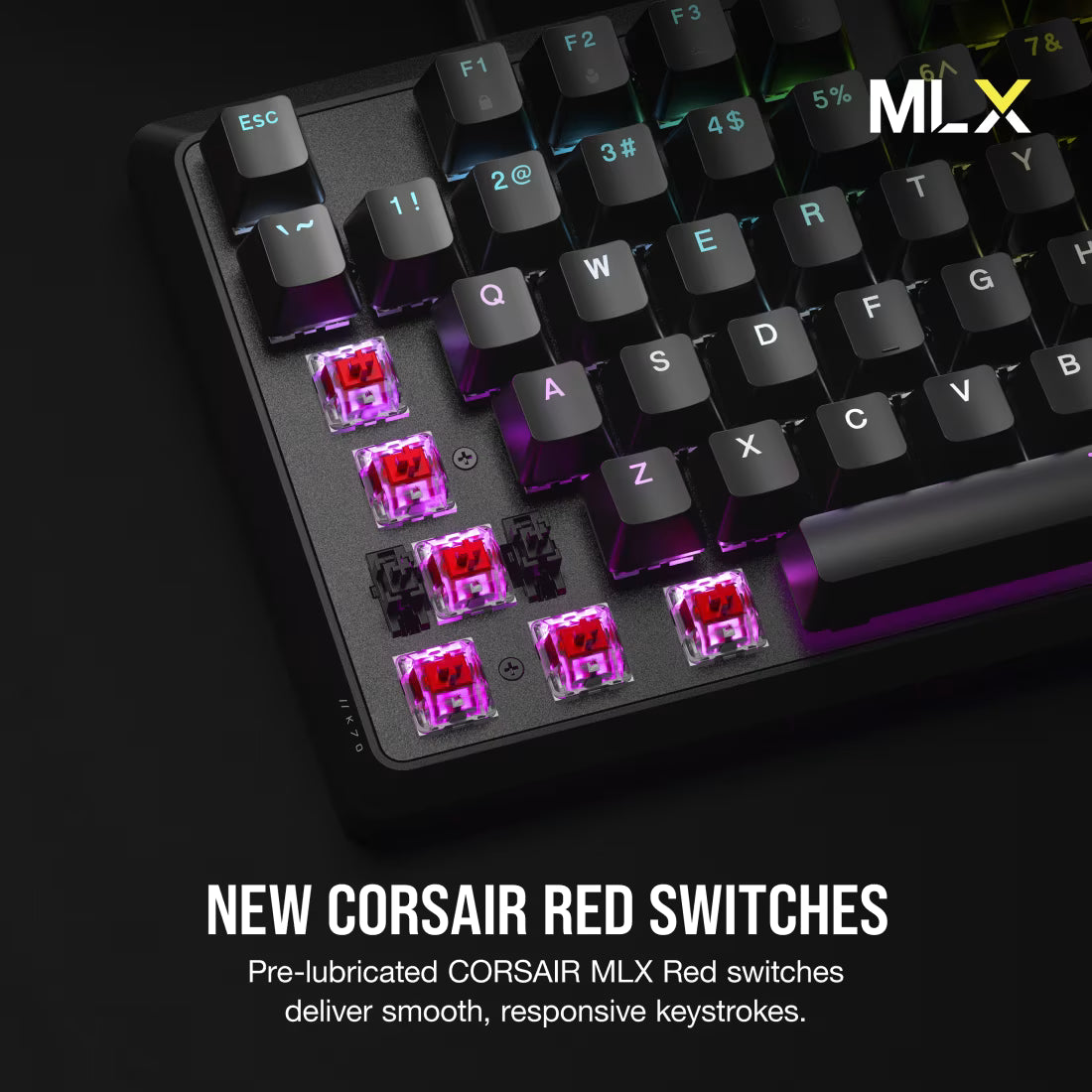 CORSAIR K70 CORE RGB Mechanical Gaming Keyboard — Black