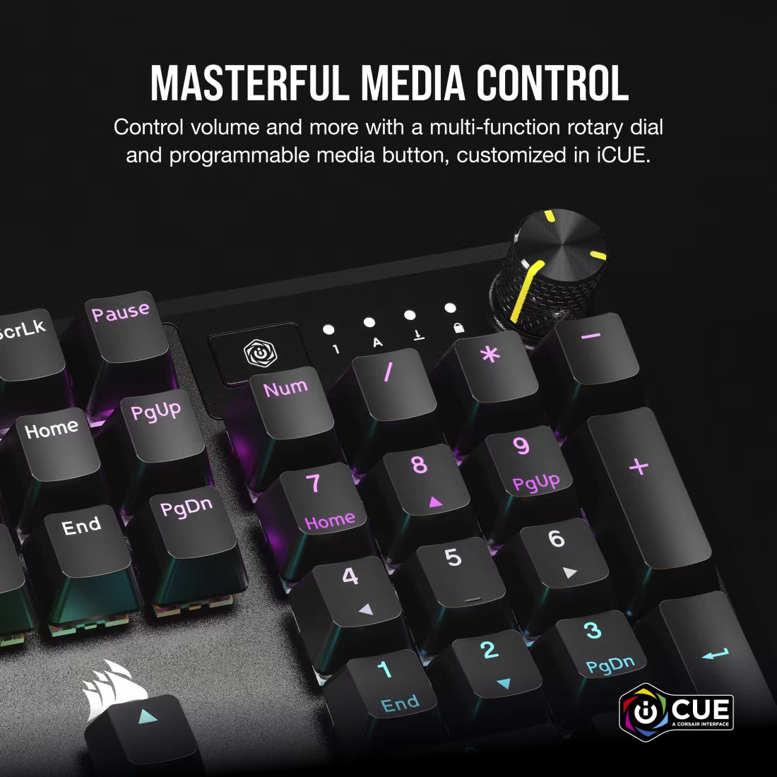 CORSAIR K70 CORE RGB Mechanical Gaming Keyboard — Black