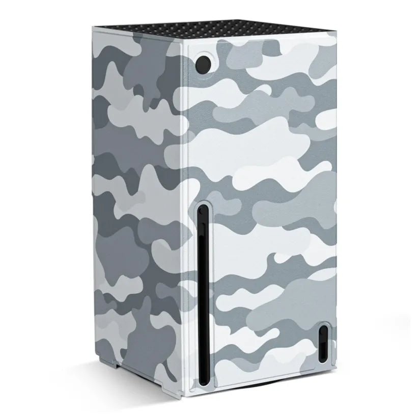 Xbox Series X Console Magnetic Wraps-Arctic Camo