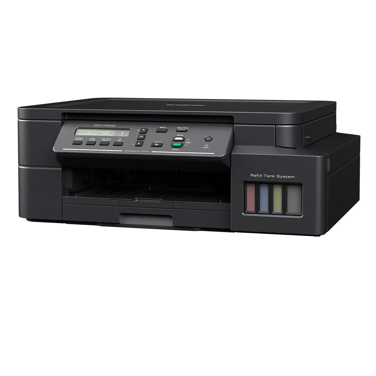 Brother DCP-T520W All-in One Ink Tank Refill System Printer with Built-in-Wireless Technology