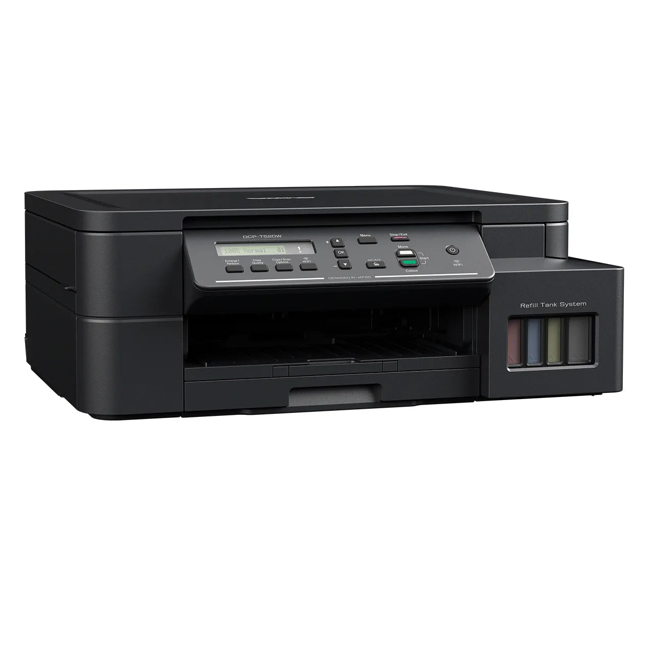 Brother DCP-T520W All-in One Ink Tank Refill System Printer with Built-in-Wireless Technology