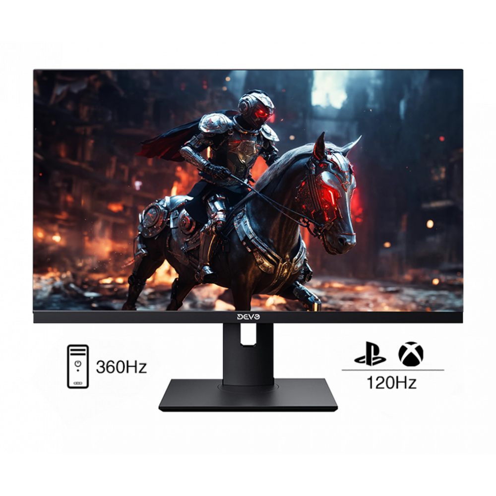 Devo Gaming monitor - DFI27360 - 27" Ultra-fast IPS FHD 360Hz 0.3ms - Black