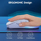 Onikuma CW917 Gaming Mouse Wireless 4800 DPI Adjustable DPI Levels-White