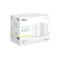 TP-LINK Deco BE65 Whole Home Mesh Wi-Fi 7 System, Dual Band, Speed up to 9.3 Gbps, 3 Pack, White