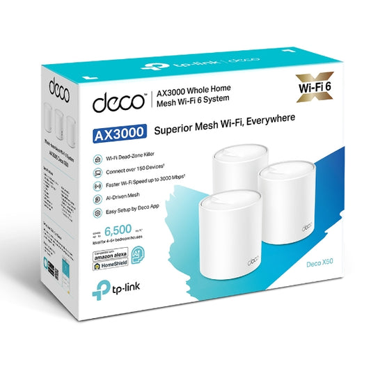 TP-Link Deco X50 AX3000 Mesh WiFi 6 System Games Corner 