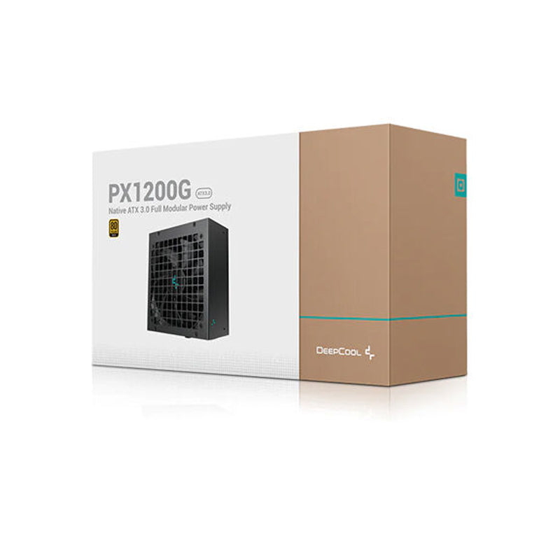 DEEPCOOL PX1200G 1200W 80 PLUS GOLD FULLY MODULAR POWER SUPPLY | R-PXC00G-FC0B-UK