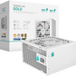 DeepCool PQ850G 850W 80 Plus Gold ATX 3.1 PCIe 5.1 Fully Modular Power Supply - White