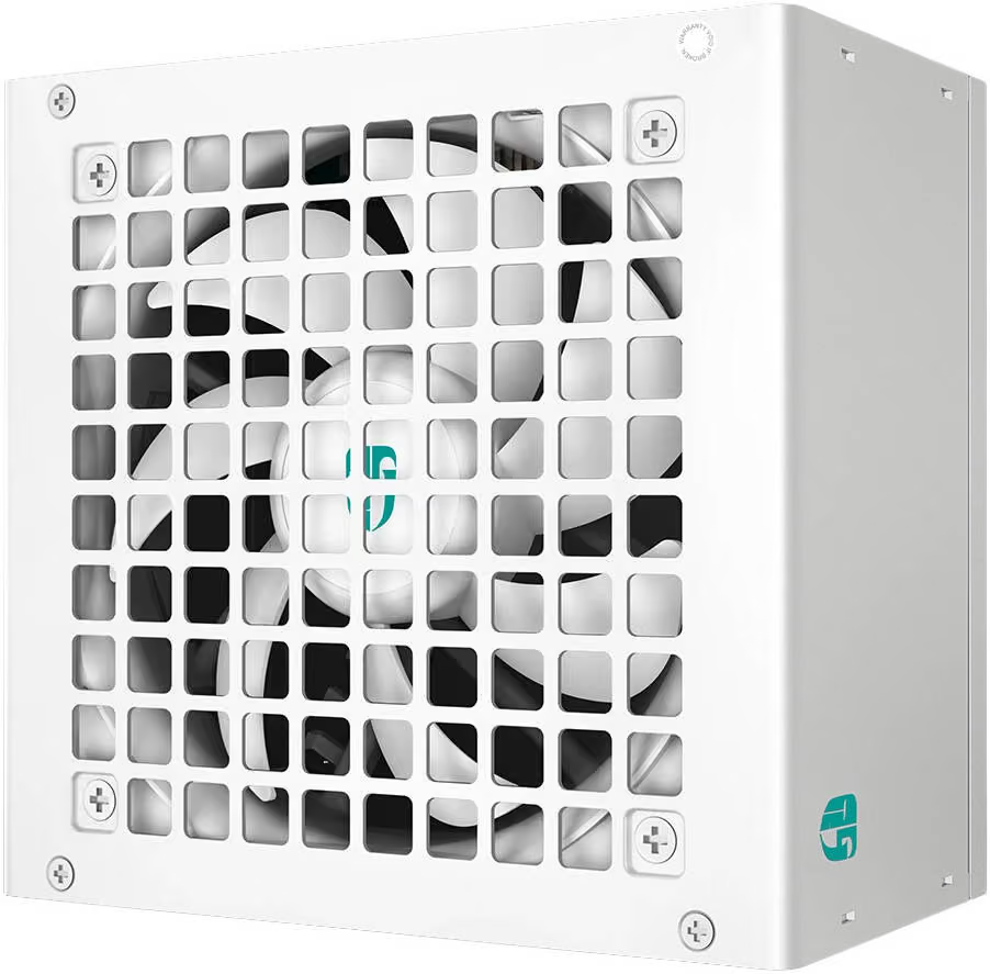 DeepCool PQ850G 850W 80 Plus Gold ATX 3.1 PCIe 5.1 Fully Modular Power Supply - White