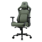 COUGAR Defensor S Gaming Chair Army Green F – PushBack Lumbar Support, 4D Folding Armrests, Magnetic Memory Foam Neck Pillow