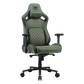COUGAR Defensor S Gaming Chair Army Green F – PushBack Lumbar Support, 4D Folding Armrests, Magnetic Memory Foam Neck Pillow