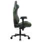 COUGAR Defensor S Gaming Chair Army Green F – PushBack Lumbar Support, 4D Folding Armrests, Magnetic Memory Foam Neck Pillow
