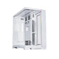 LIAN LI O11 DYNAMIC EVO XL O11DEXL WHITE ALUMINUM / STEEL / TEMPERED GLASS ATX MID TOWER COMPUTER CASE - O11DEXL-W