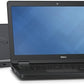 Renewed - Dell Latitude E5550 Business Laptop, 15.6" Display, Intel Core i5-5th Gen, CPU, 8GB DDR3 RAM, 256GB SSD Storage, Integrated Graphics, Windows 10 Pro Home, Black