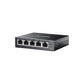 TP-Link Omada ES205GP 5-Port Gigabit Easy Managed Switch With 4 PoE+s 65W Budget Metal Housing Plug & Play Auto Recovery Isolation VLAN IGMP Snooping Central Cloud Management