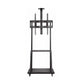 SH 75BFS Ultra-Heavy Duty Steel Mobile TV Stand – Height Adjustable TV Cart for 32"–75" TVs | VESA 600×400 | 50kg Capacity