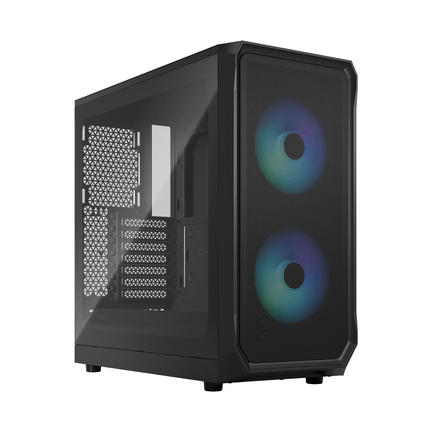 Fractal Design Focus 2 RGB Black TG Clear Tint, mid tower,Tempered Glass-GC