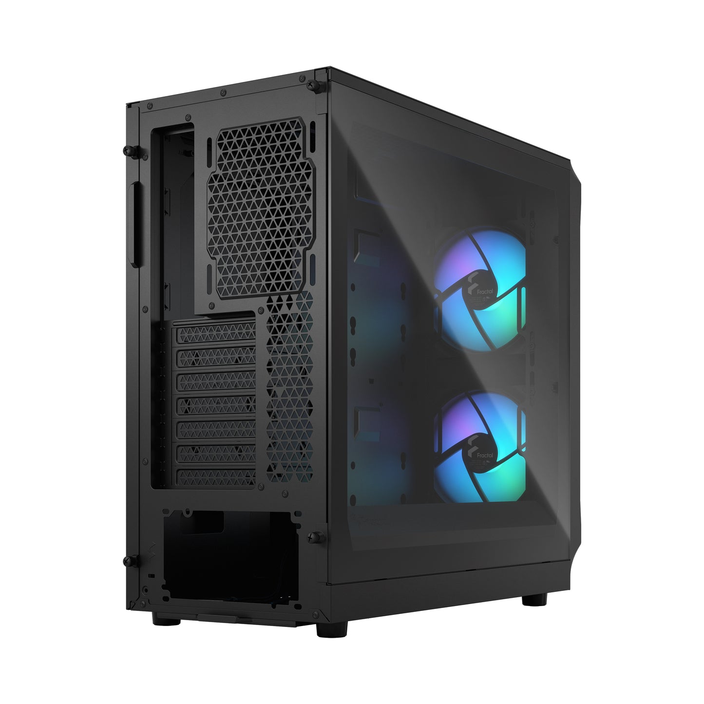 Fractal Design Focus 2 RGB Black TG Clear Tint, mid tower,Tempered Glass-GC