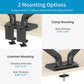 Devo Gaming Monitor Arm Flexi Pro 2-Black