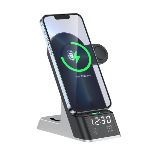 Green Lion 6 in 1 Wireless Charger 15W Material ABS + PC Universal, GN61N1WFCBK