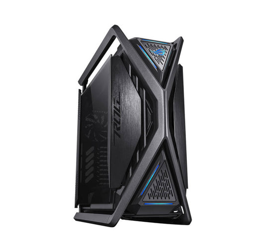 ASUS HYPERION GR701 FULL TOWER E-ATX GAMING CASE, 9 EXPANSION SLOTS, TEMPERED GLASS, UP TO 420MM RADIATOR SUPPORT, 3X 140 MM FANS (FRONT), ARGB AURA SYNC, BLACK | 90DC00F0-B39000