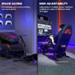 Simulator Cockpit Racing Seat Gaming Chair-RED