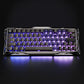 GravaStar Mercury V60 Pro Deluxe Edition, Aluminum Magnetic Gaming Keyboard 8kHz Polling & Dual Keycap Gift Set, GunMetal | V60 Pro Deluxe