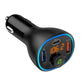 Green Lion Wireless Hands-Free Car Kit with Built-In FM Transmitter ( QC3.0 + PD 20W ) 38W, GNBLCARKITBK